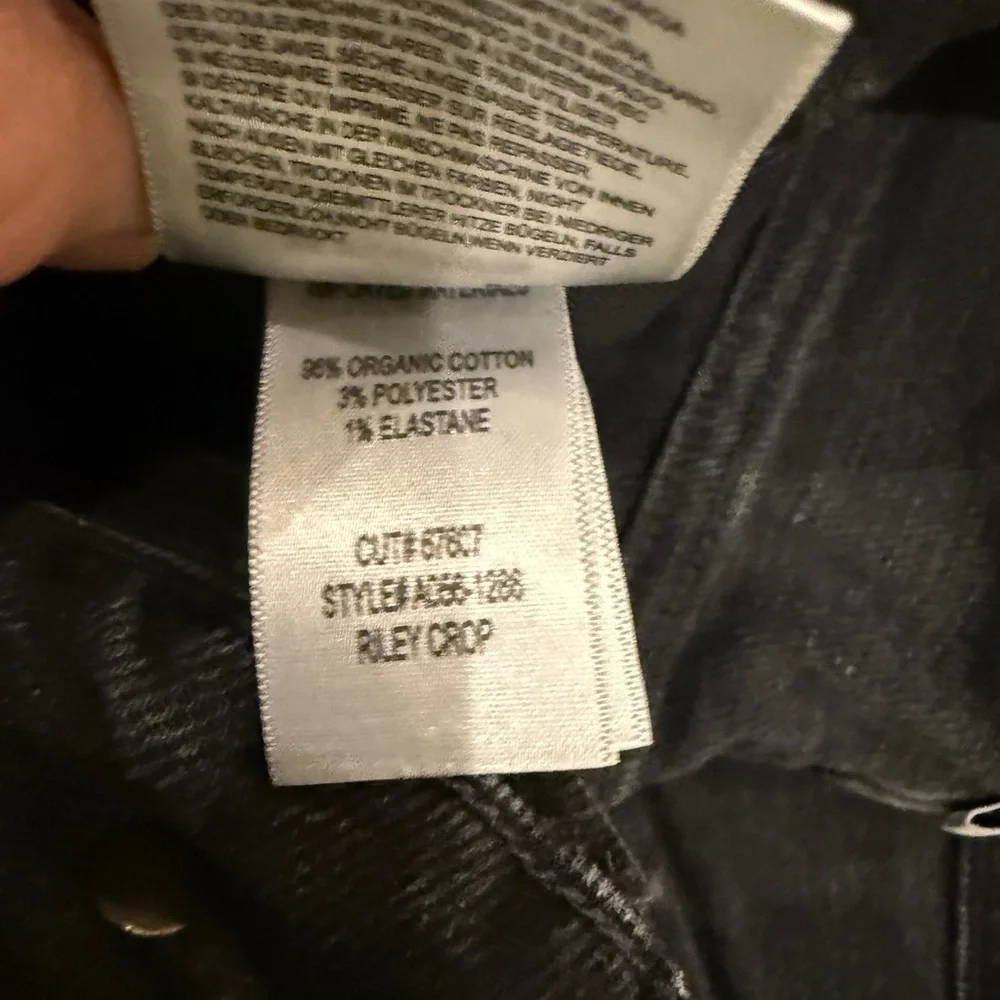 Agolde Riley Cropped - Picture 3 of 9